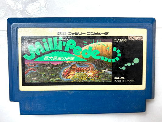ファミコン FC ミリピード 巨大昆虫の逆襲 カセット