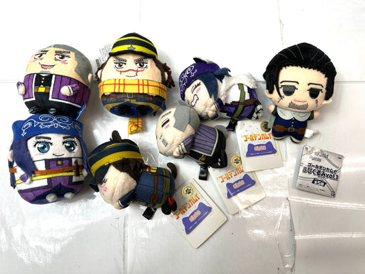 タグ付き ゴールデンカムイ おひるねこ ころっとマスコットBC ちびぐるみ まとめセット ぬいぐるみ 人形フ ィギュア 11/18