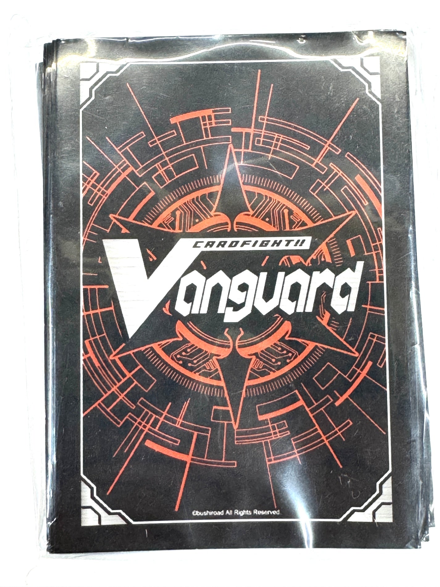 カードファイト!!ヴァンガード　G ゲット トレジャーキャンペーン 「 共通面 スリーブ ・ 赤 」 53枚 【 HG仕様 】