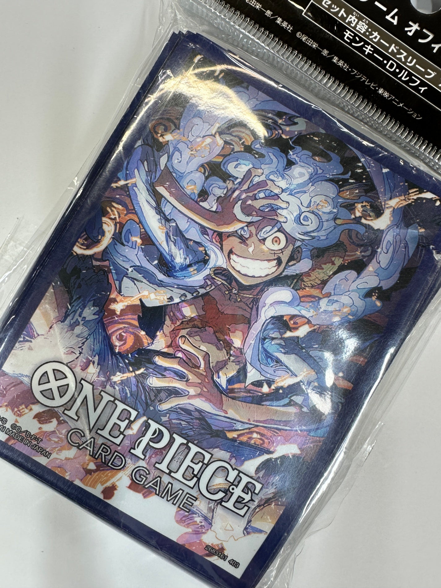 BANDAI NAMCO エンターテインメント ワンピース トレーディングカードゲーム アソート 4 モンキー・D・ルフィ カードスリーブ [70枚]
