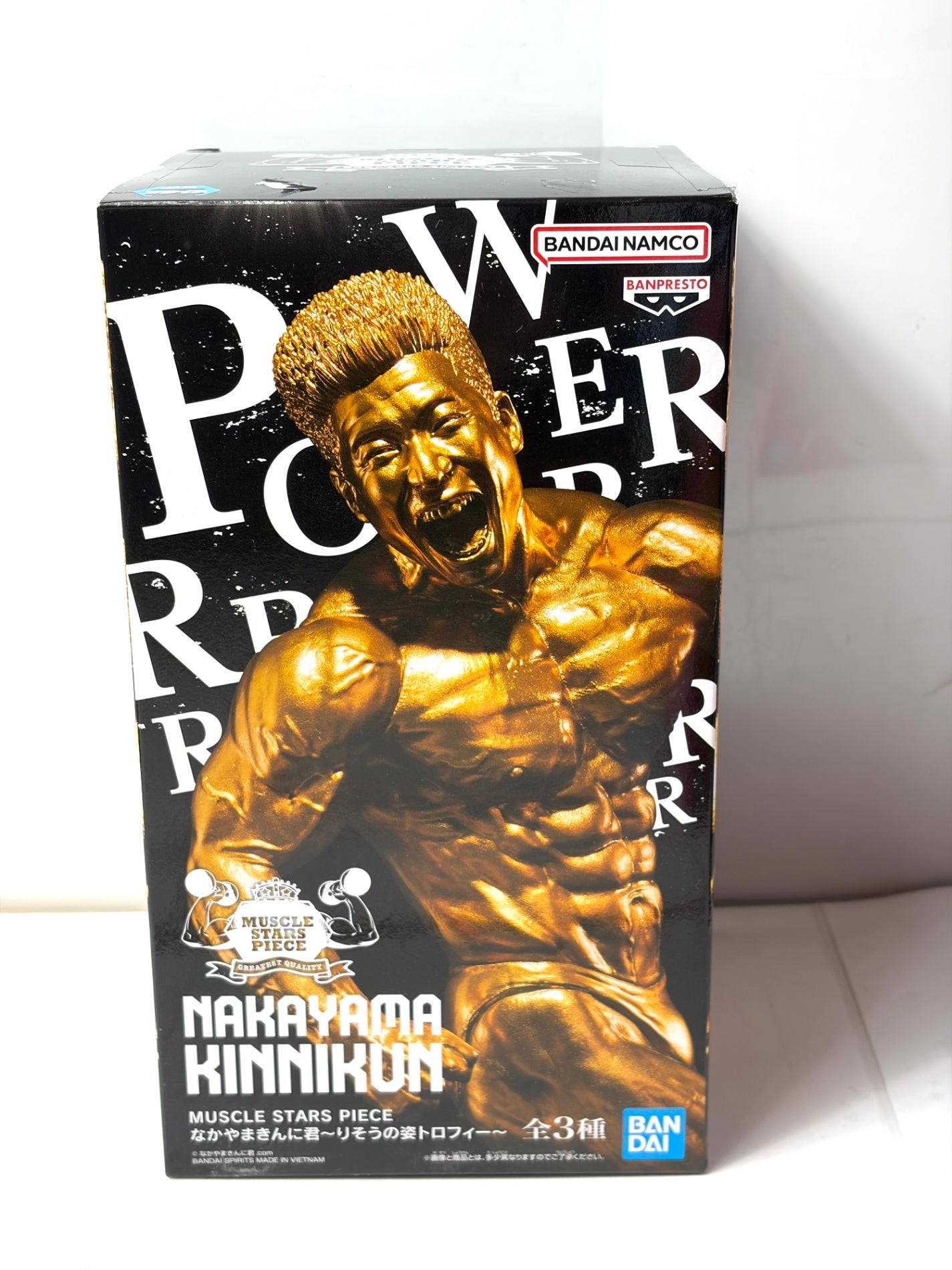 【なかやまきんに君】MUSCLE STARS PIECE ～なかやまきんに君の姿トロフィー～ プライズ バンプレスト