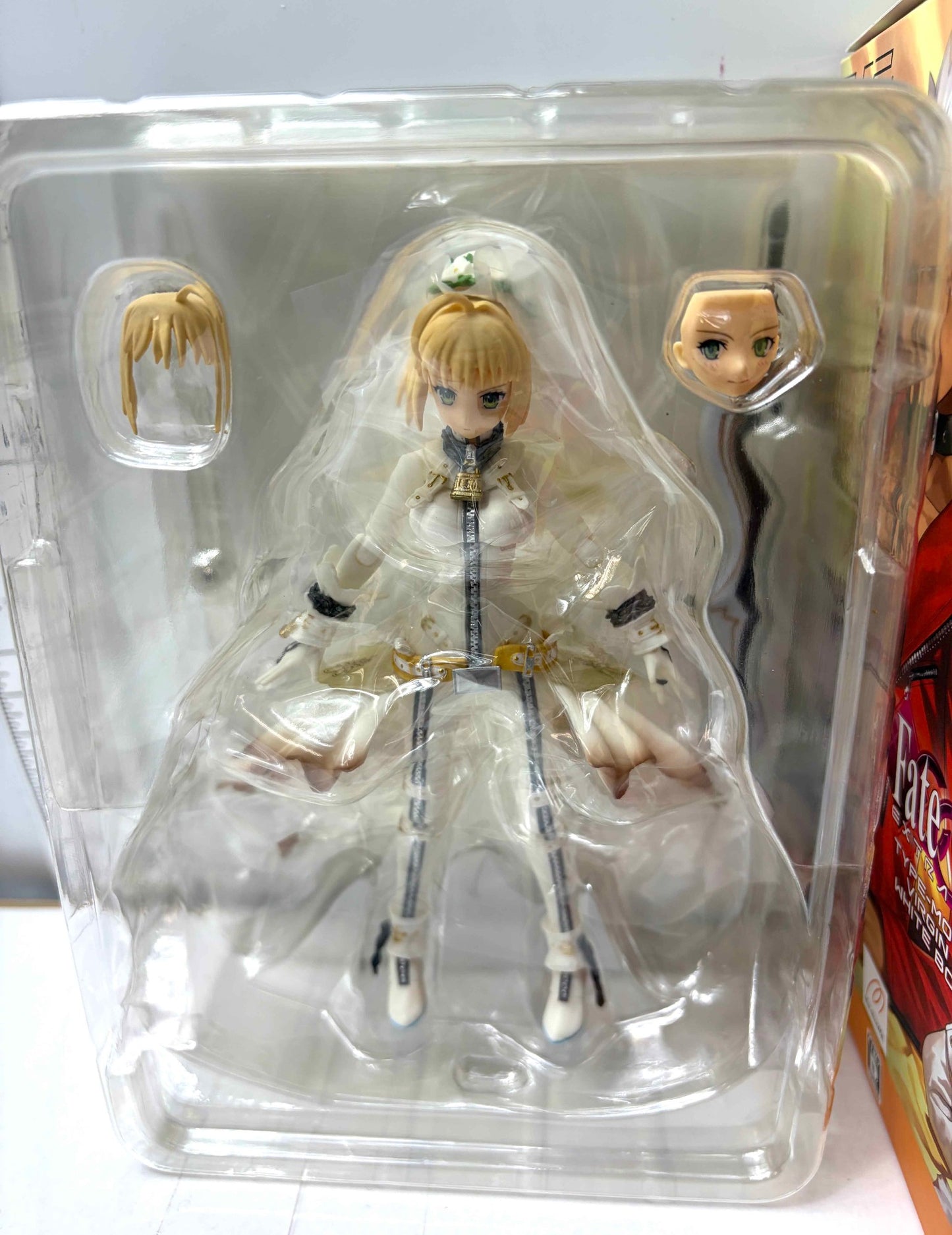 PSP Fate/EXTRA CCC Type-Moon Virgin White Box 【figma セイバー・ブライド同梱】 フェイト エクストラ 限定版