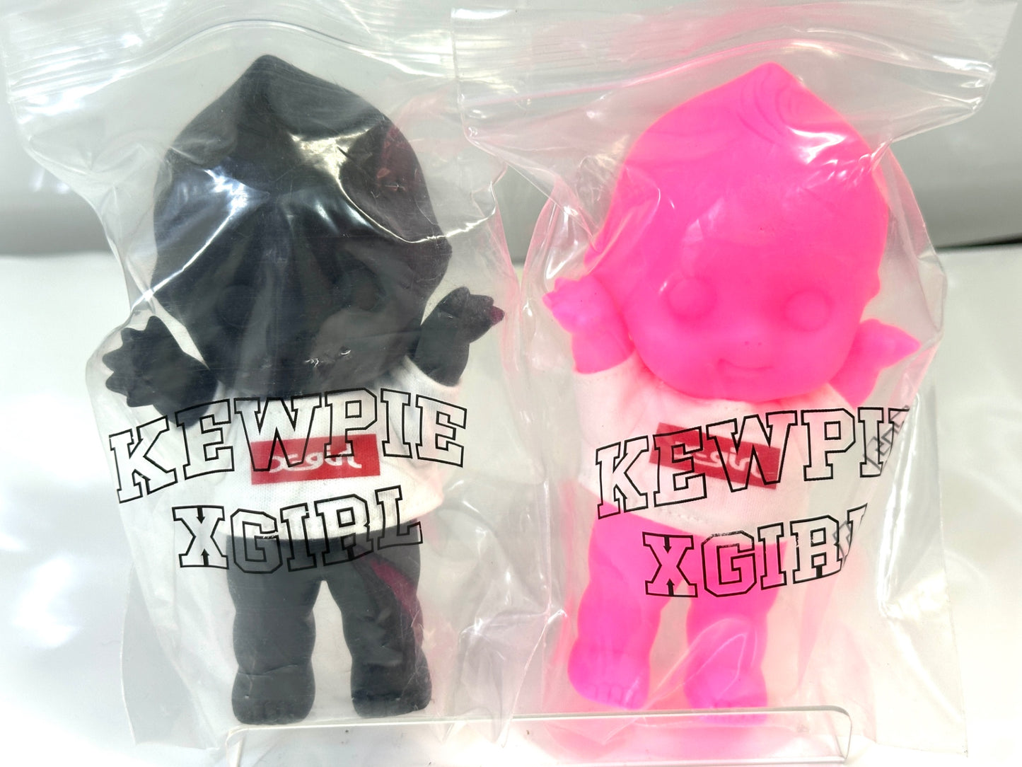 X-girl×OBITSU KEWPIE オビツ製作所 エックスガール フィギュア 2個セット ピンク ブラック 8/28