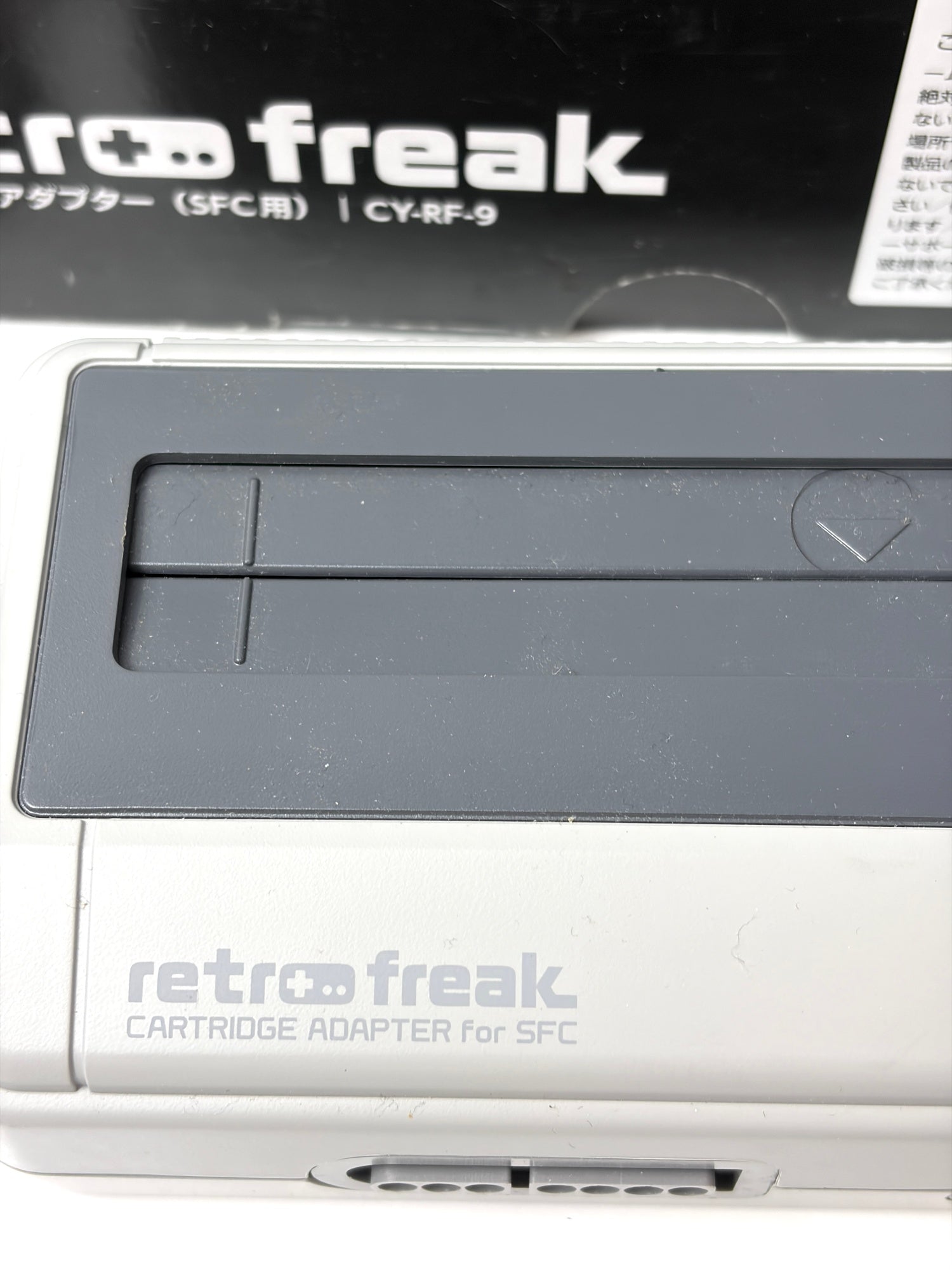 レトロフリーク カートリッジアダプター SFC用 CY-RF-9 ケーブル付き