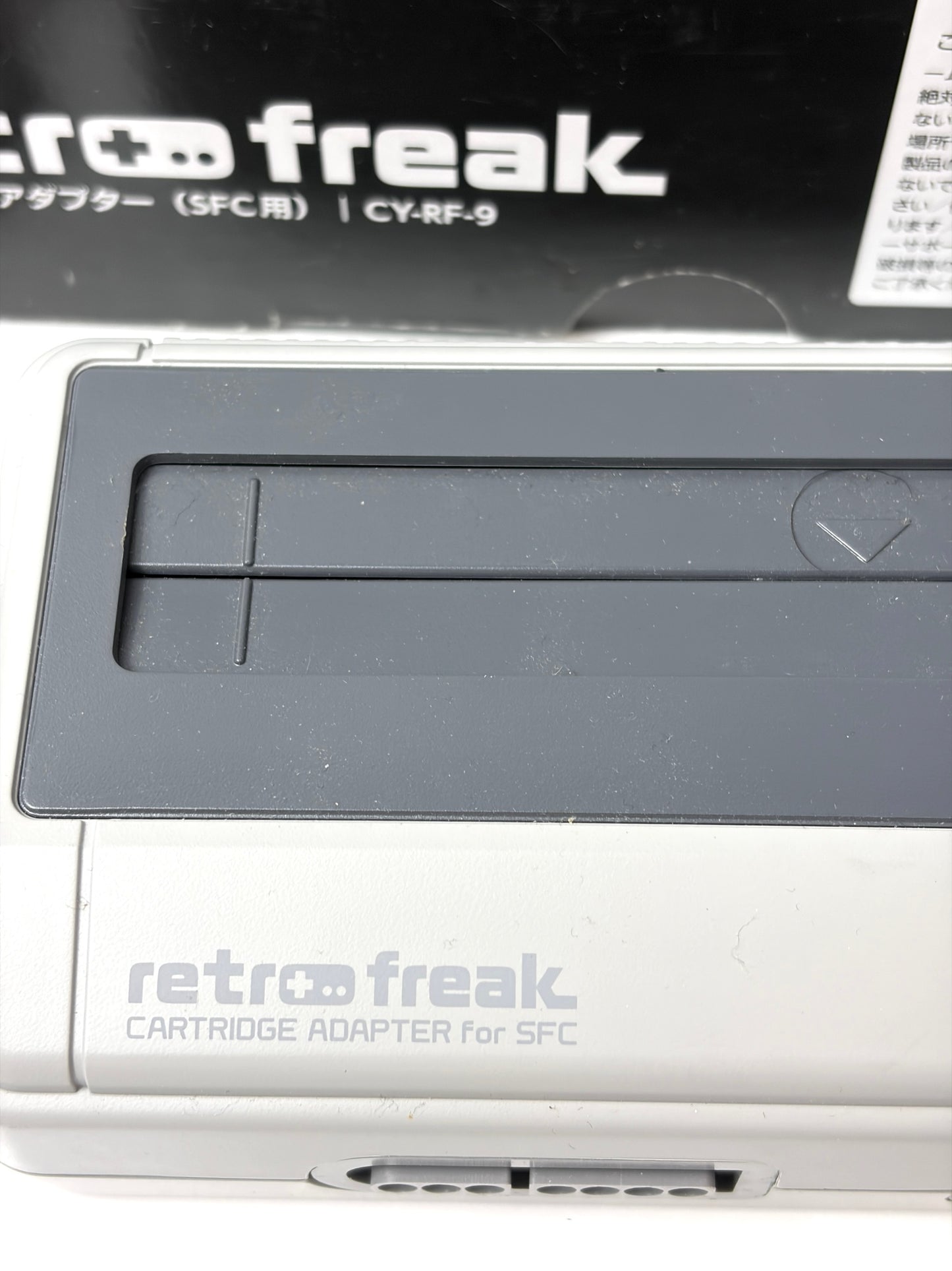 レトロフリーク カートリッジアダプター SFC用 CY-RF-9 ケーブル付き