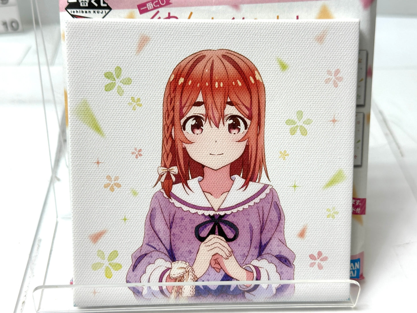 開封済み・未使用品 一番くじ 彼女、お借りします F賞 キャンバスボード 全5種 コンプリートセット 水原千鶴 七海麻美 桜沢墨 更科瑠夏 11/30