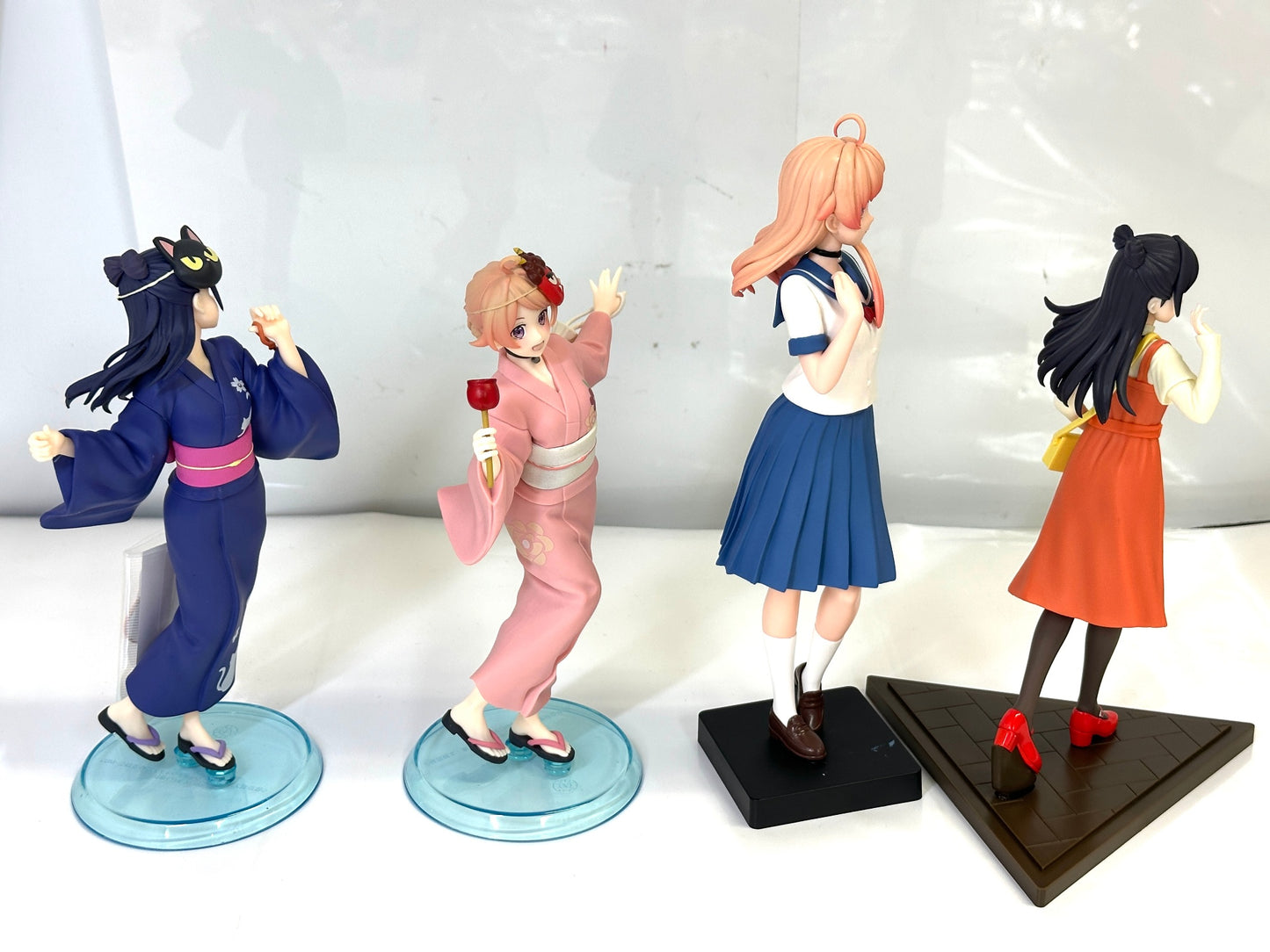 現状品 ウィッチウォッチ フィギュア 12個セット 若月ニコ 宮尾音夢 乙木守仁 浴衣 秋色コーデ Yumemirize ちょこのせ 5/14