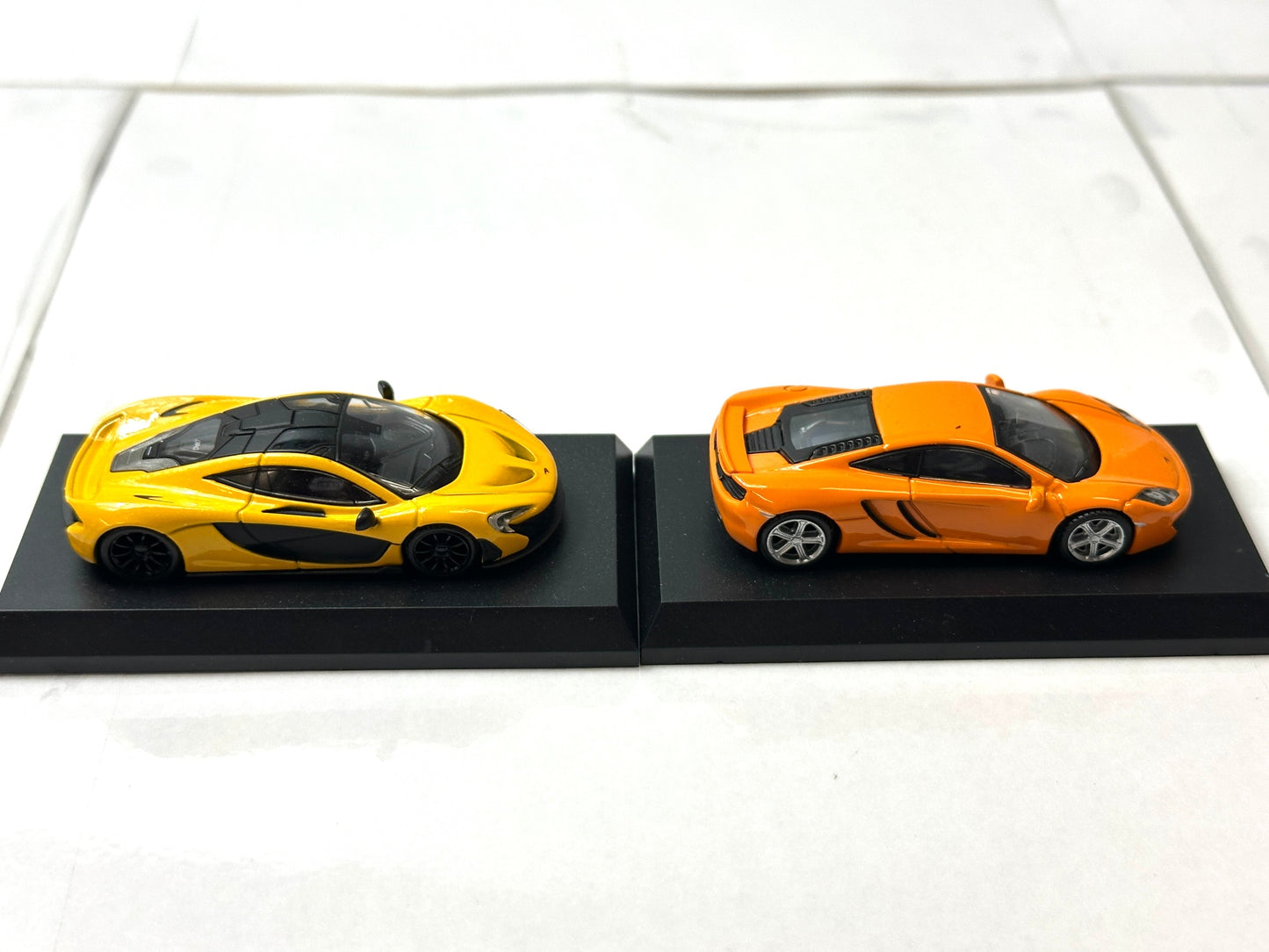 京商 1/64 McLaren マクラーレン ミニカー 6台セット 650Sクーペ 12C/12C GTS P1 コレクションケース付き 12/8