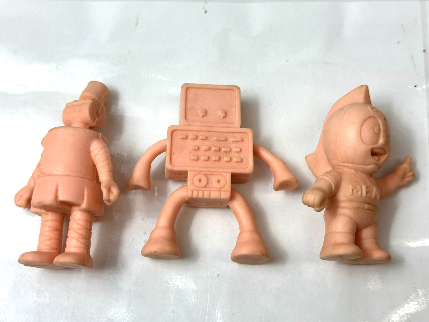 現状品 丸越 キン肉マン デカ消し キン消し 25個セット ミートくん ウルフマン ザ・ニンジャ スプレー魔人 銅ベルマン 他 10/24