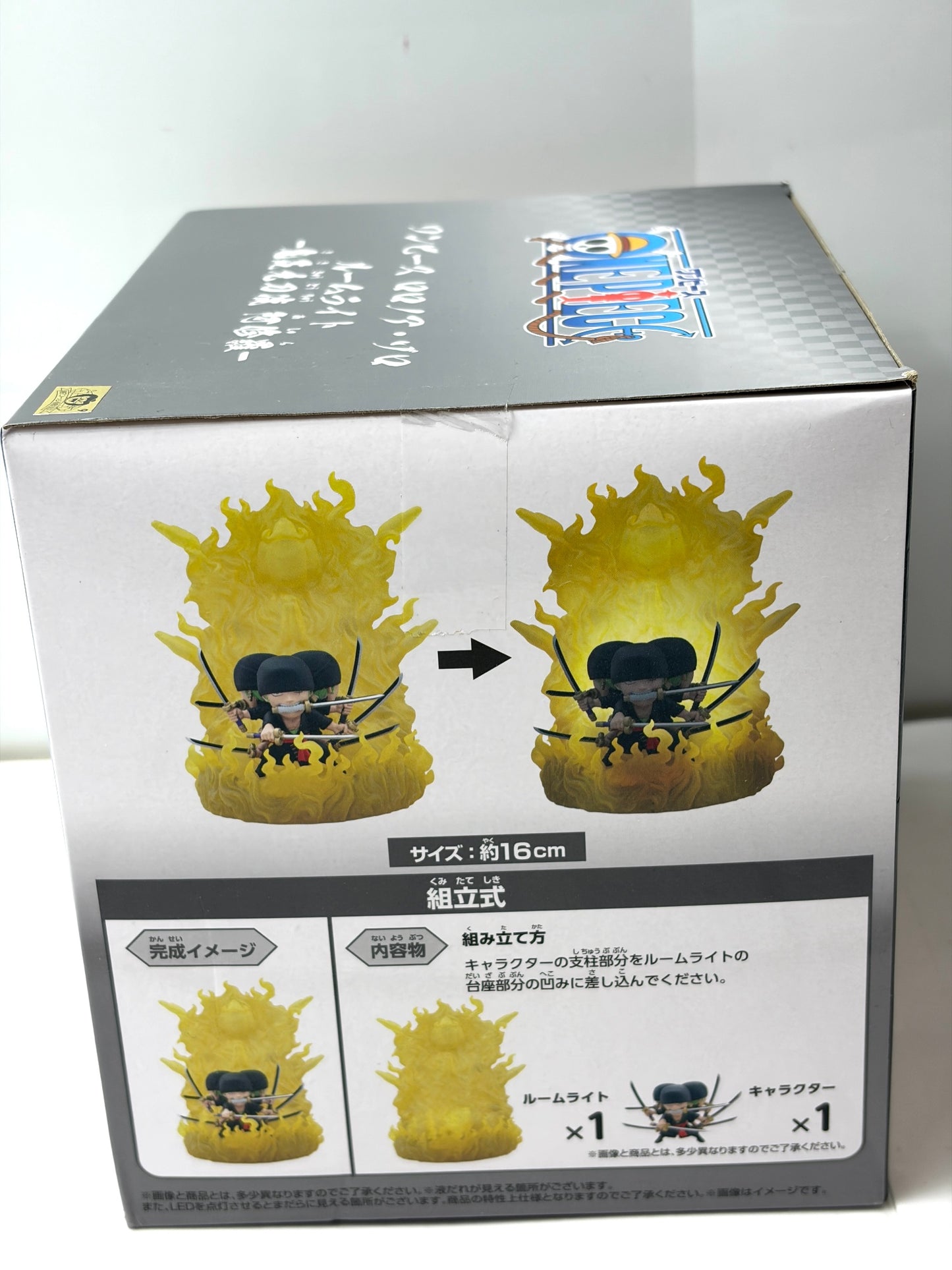 バンプレスト ワンピース ロロノア・ゾロ ルームライト-鬼気九刀流 阿修羅-