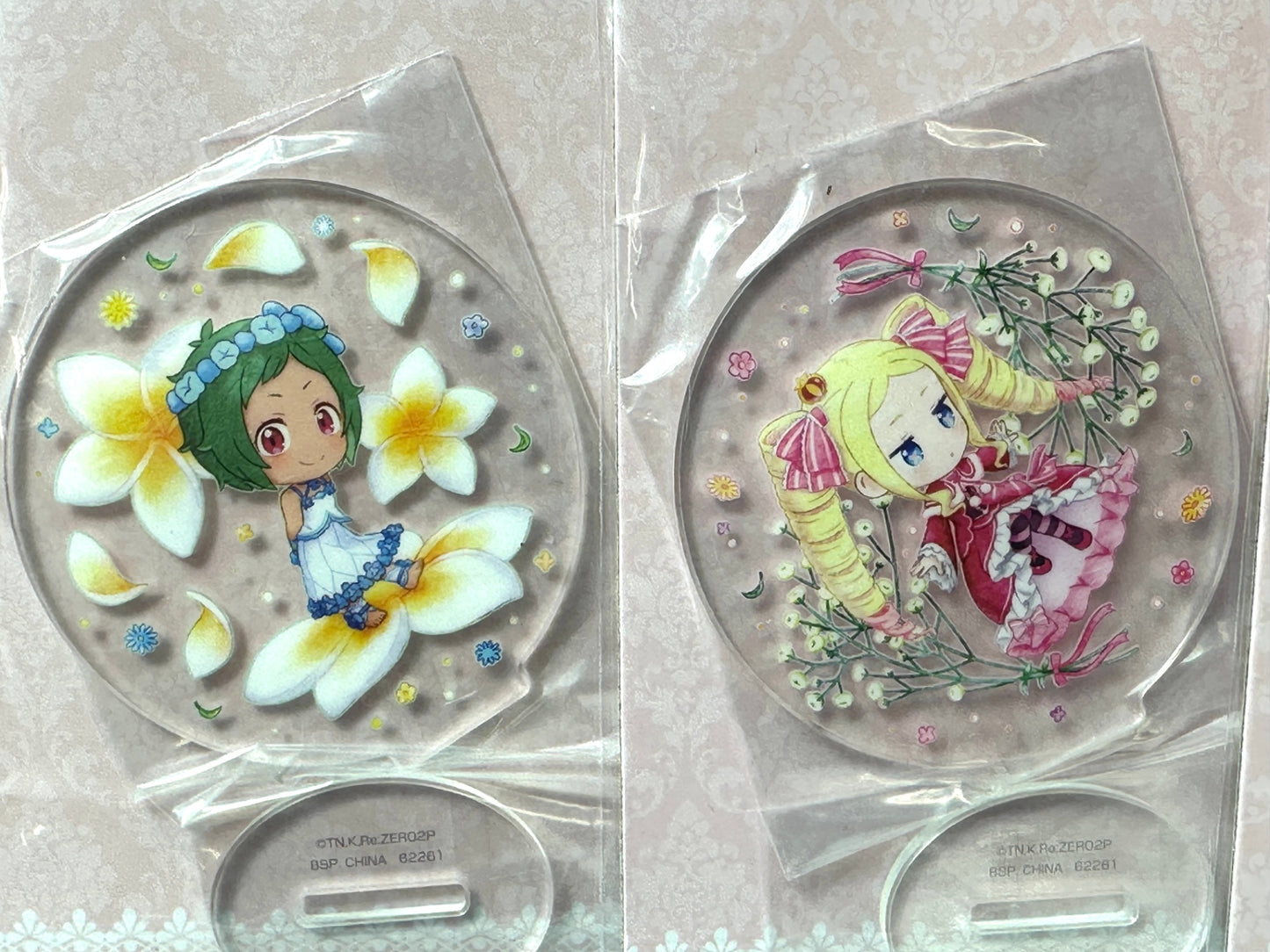 Re:ゼロから始める異世界生活 ～夢見し未来の物語～ F賞 アクリルスタンド B 5個セット アクスタ 11/13