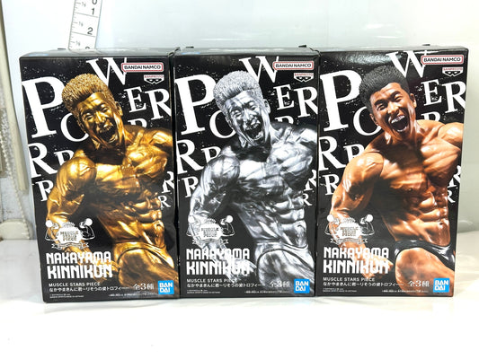 バンプレストMUSCLE STARS PIECE なかやまきんに君 ～りそうの姿トロフィー～ 全3種セット プライズ フィギュア 5/22