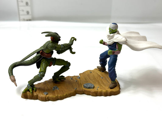 ㉘現状品 メガハウス ドラカプ ドラゴンボールカプセル 戦慄の戦い!! セル編 ピッコロ vs セル 第一形態 フィギュア 3/11