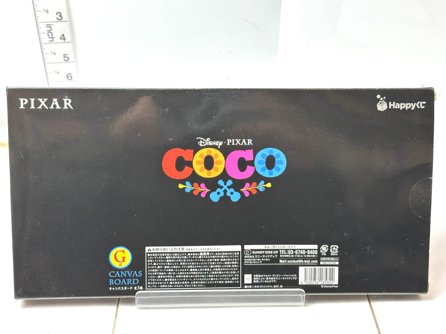 開封済み・未使用品 Happyくじ DISNEY PIXAR ディズニー ピクサー 2025 リメンバー・ミー G賞 キャンバスボード 12/15