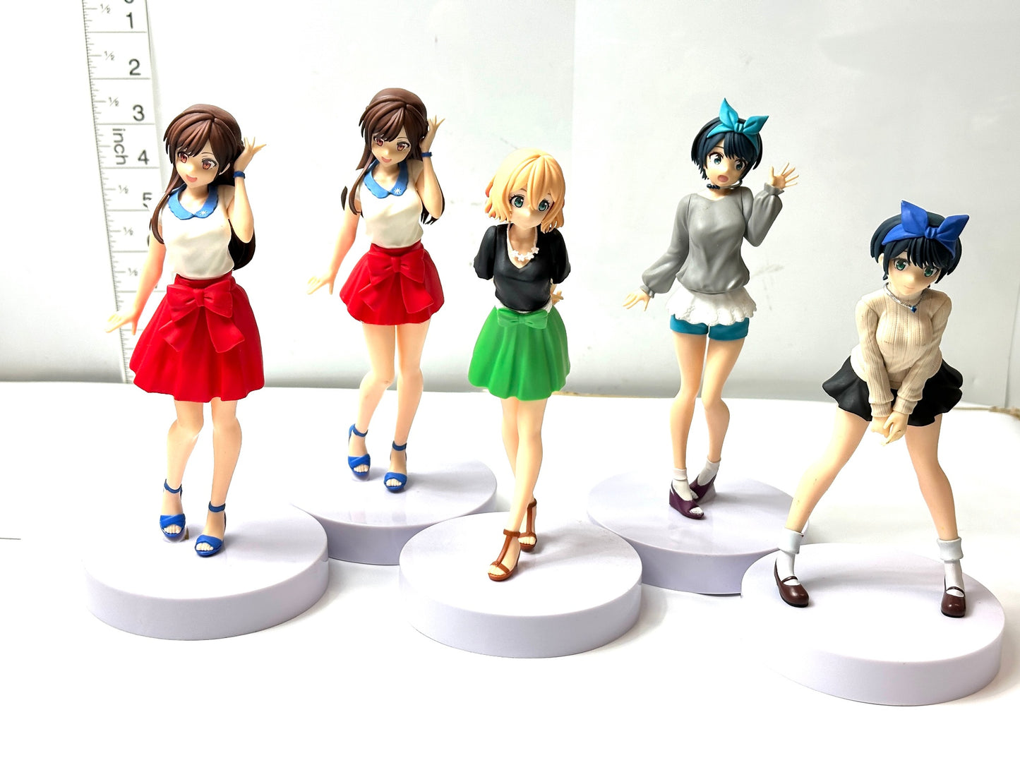 現状品 バンプレスト 彼女、お借りします 水原千鶴 七海麻美 更科瑠夏 桜沢墨 フィギュア まとめセット 2/11