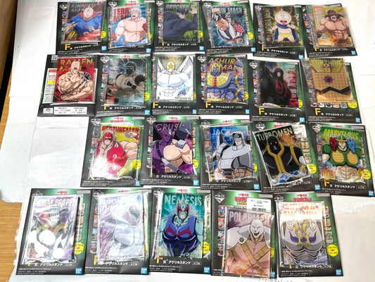 内装未開封品 一番くじキン肉マン 完璧超人始祖編 F賞 アクリルスタンド アクスタ 22個セット 3/6