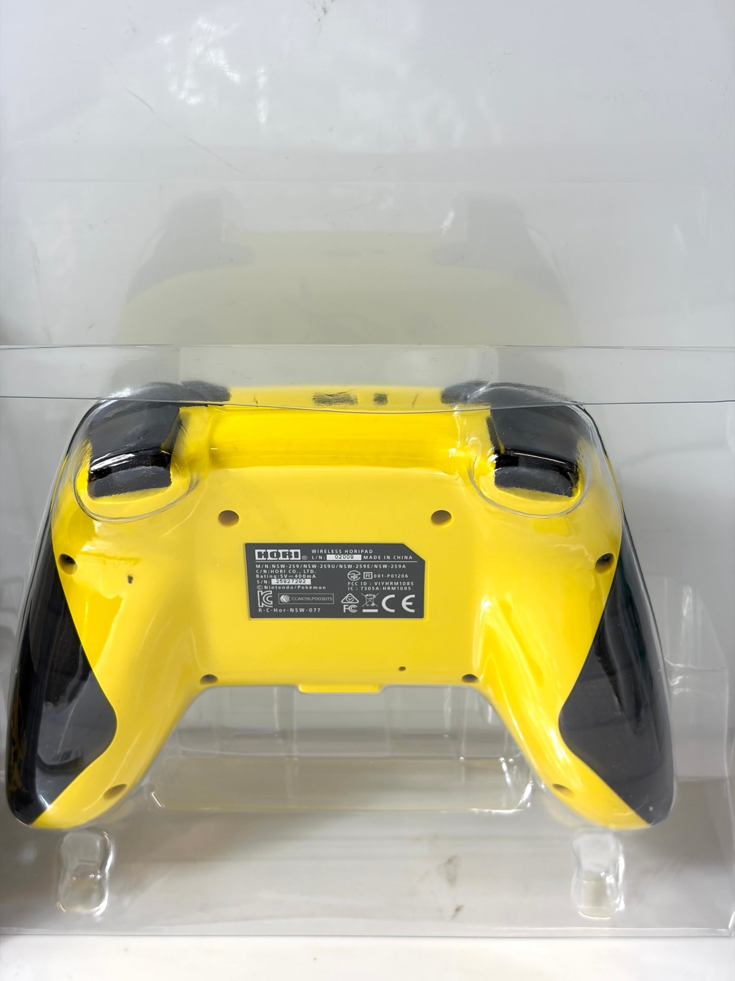 箱付き　HORI ワイヤレスホリパッド ピカチュウ POP Switch ポケモン 限定デザイン 純正ライセンス