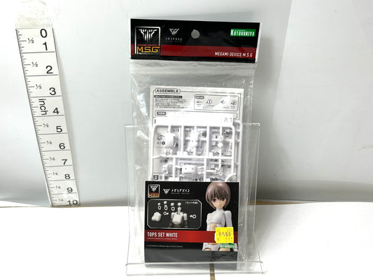 コトブキヤ メガミデバイス M.S.G 01 トップスセット ホワイト モデリングサポートグッズシリーズ 12/30