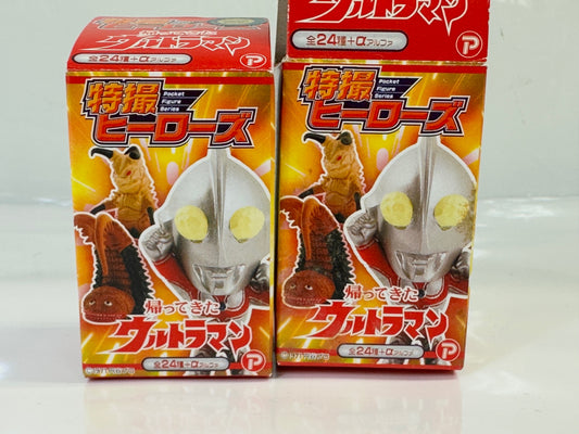 内装未開封品 プレックスミニフィギュアシリーズ 特撮ヒーローズ 帰ってきたウルトラマン バルダック星人 シーゴラス 2個セット 10/9