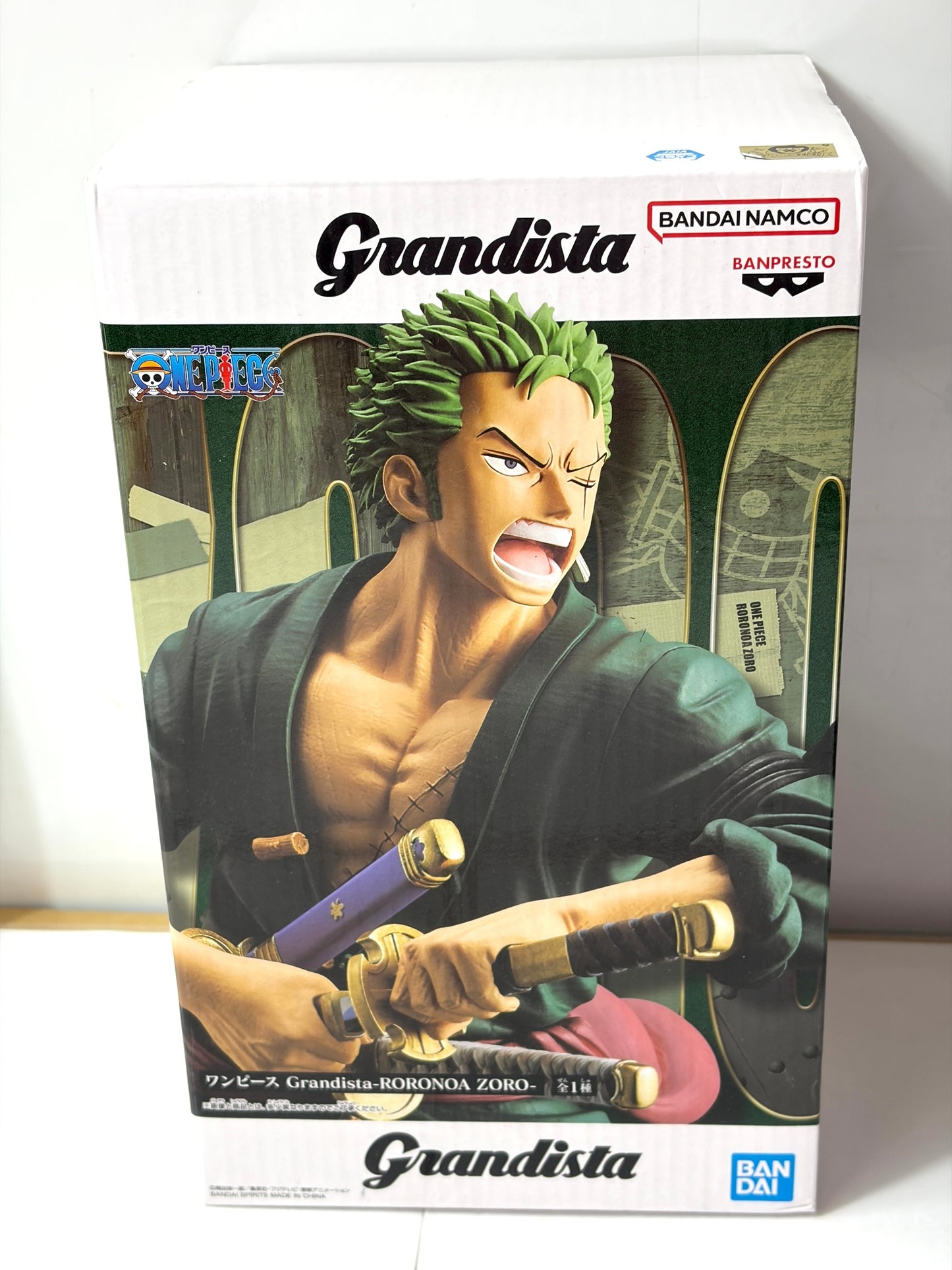 ワンピース Grandista ロロノア・ゾロ 和装 ゾロ フィギュア BANPRESTO