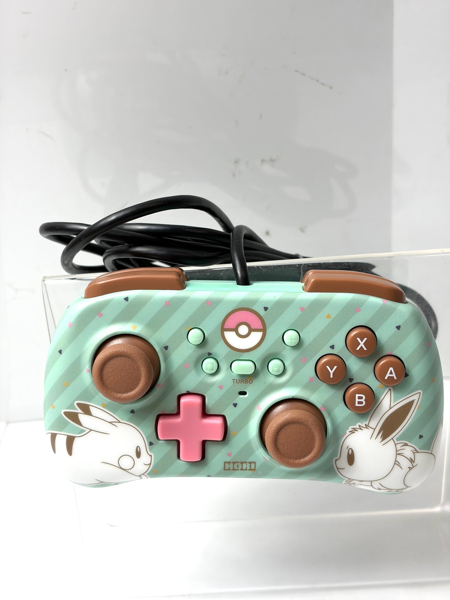 HORI 任天堂 Switch用 ワイヤード コントローラー ピカチュウ & イーブイ　NSW-278