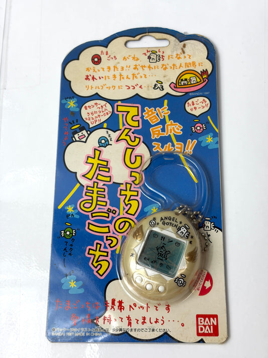 てんしっちのたまごっち Angel Gotch ホワイト 台紙付き BANDAI 1997