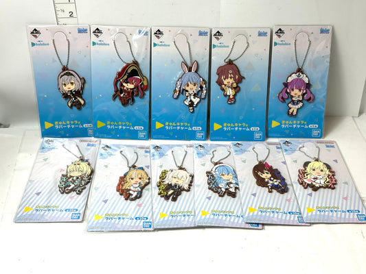 一番くじ ホロライブ きゅんキャラ賞 ラバーチャーム 全5種 vol.2 6種 11個セット 11/10
