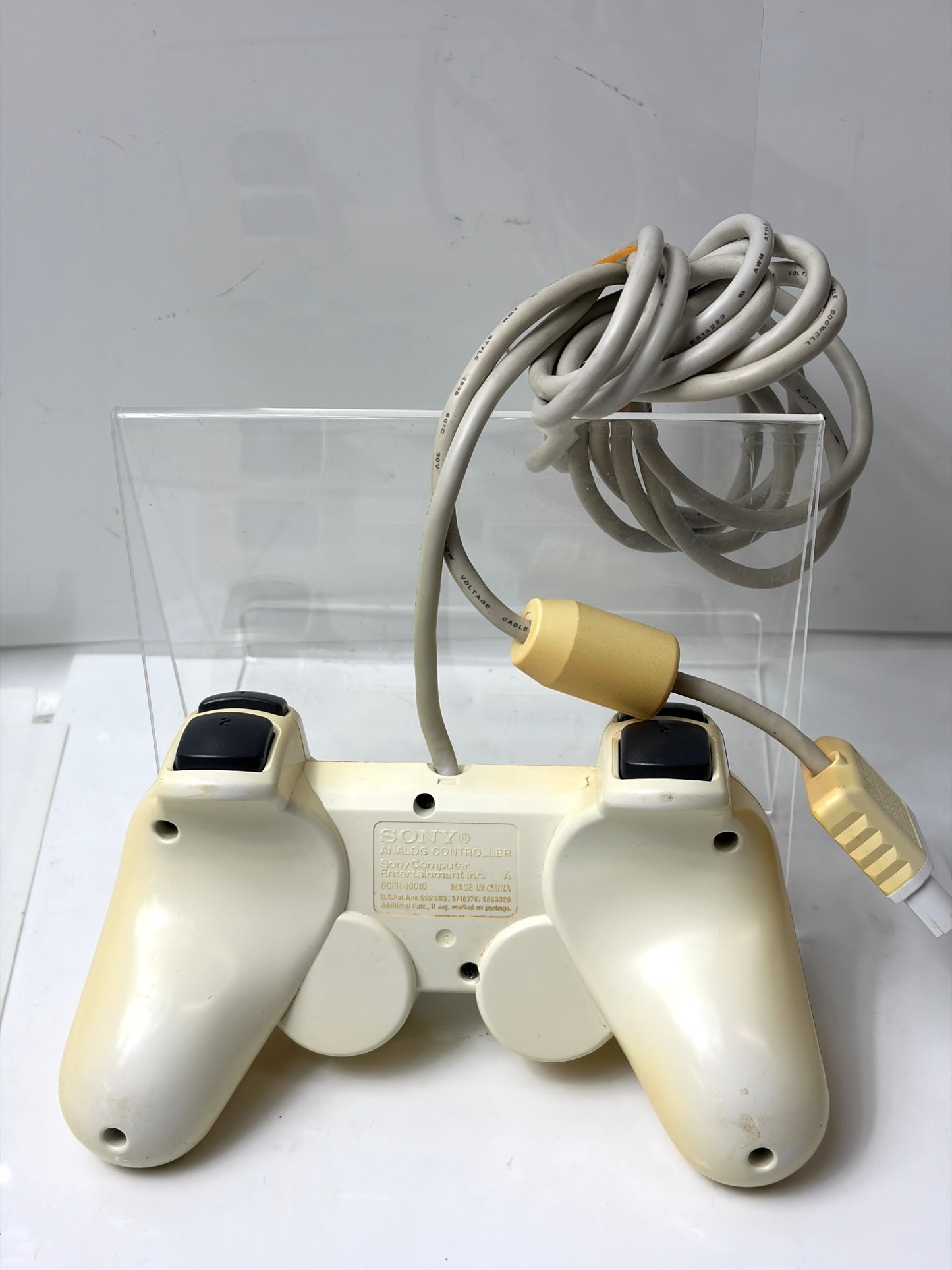 日焼け　SONY 純正 PS2 コントローラー デュアルショック2 セラミック・ホワイト DUALSHOCK2 SCPH-10010