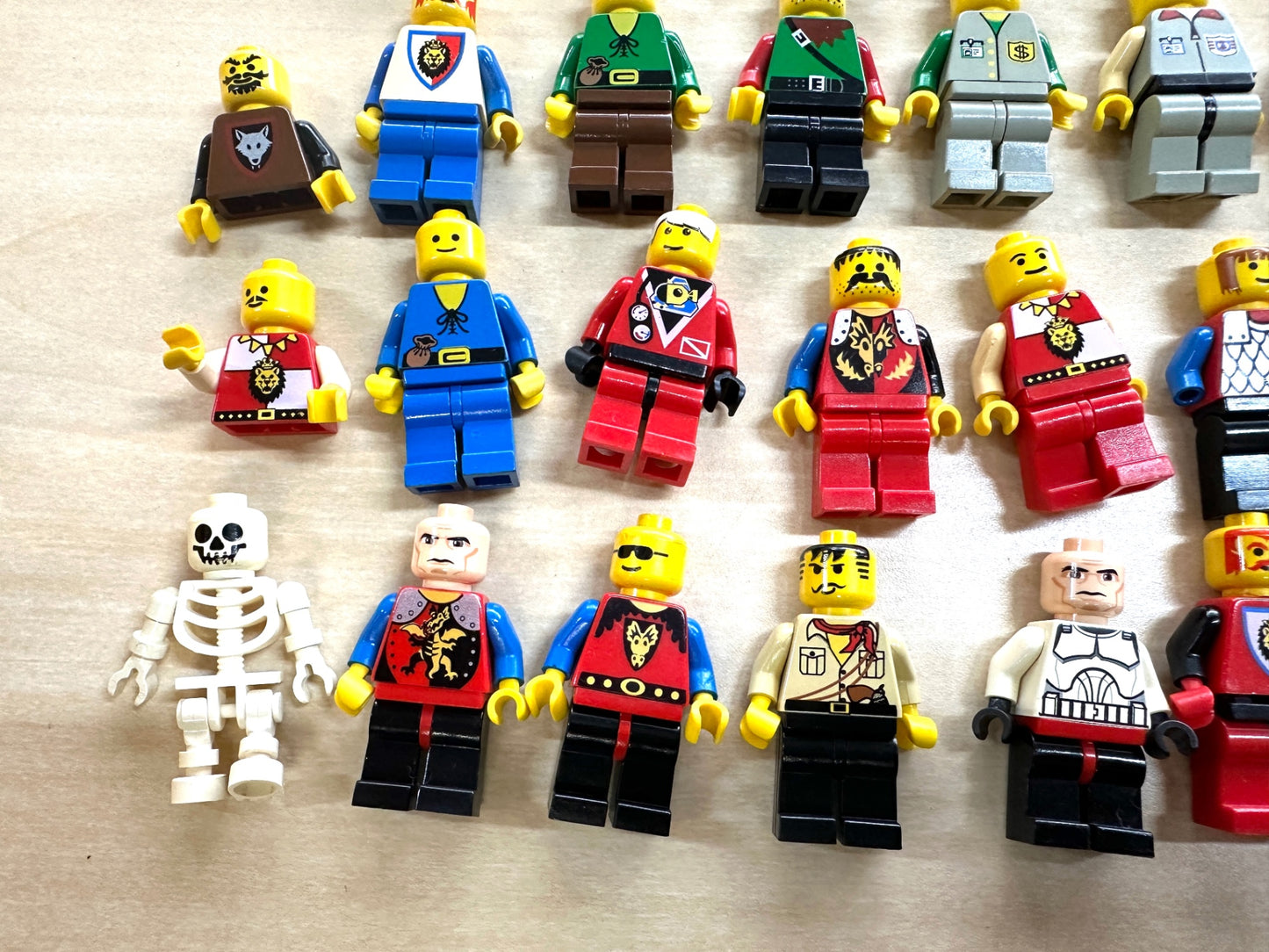 ジャンク 未検品 レゴシステム LEGO SYSTEM 6090 ロイヤルキング城 1995年 ミニフィグ 8/27