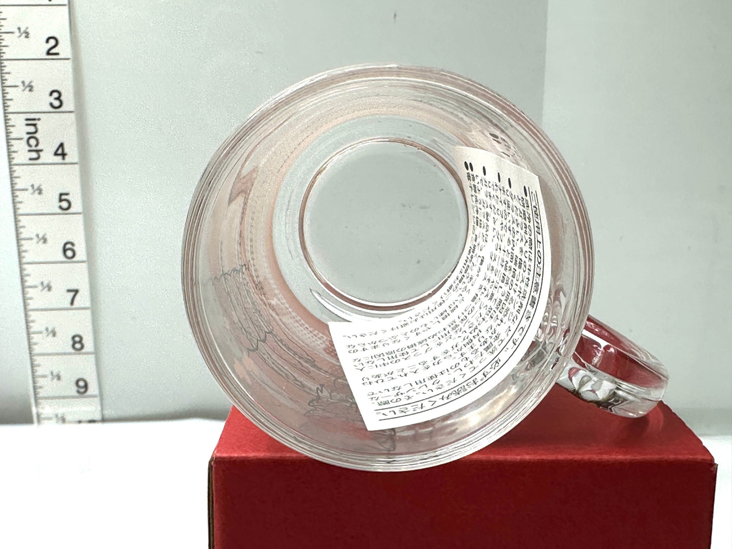 開封済み・未使用品 アクロス ハイキュー!! ガラスマグカップ 音駒高校 サイズ：直径70mm×高さ90mm