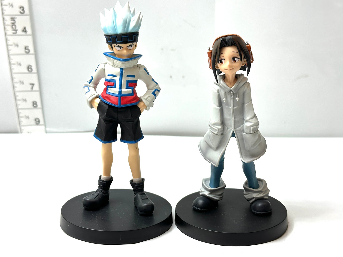 バンプレスト シャーマンキング SHAMAN KING 麻倉 葉＆ホロホロ 碓氷ホロケウ フィギュア 2体セット 1/21