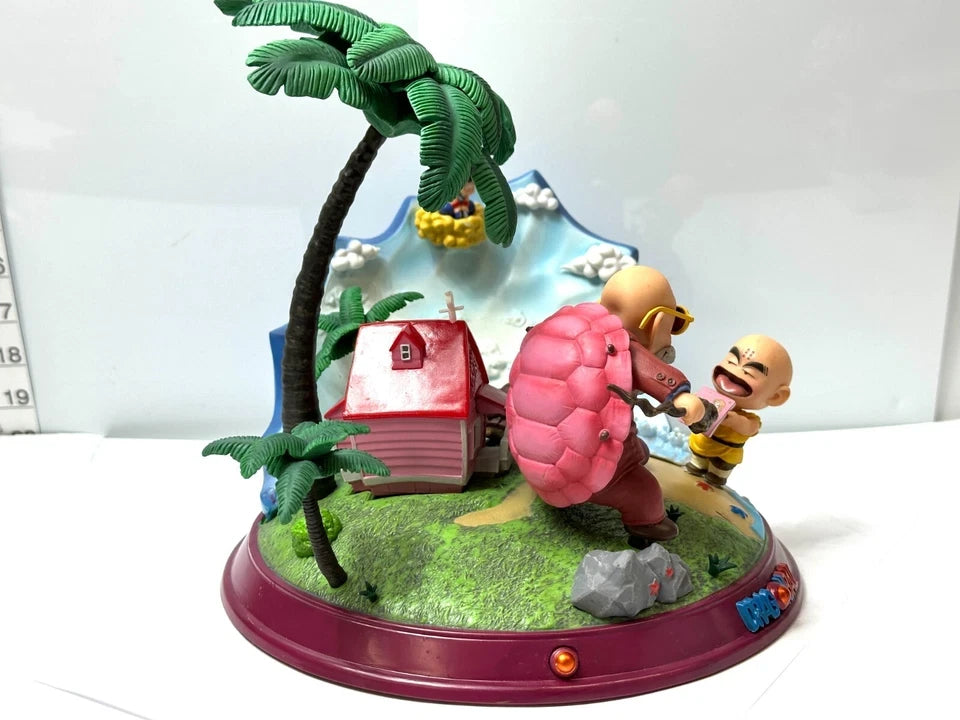 希少 レア 現状品 ドラゴンボール ジオラマフィギュア 海外限定 KAME HOUSE カメハウス 亀仙人 クリリン 悟空 Dragon ball 3/4