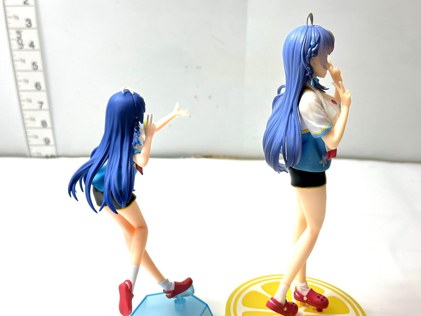 現状品 VTuberなんだが配信切り忘れたら伝説になってた シュワちゃん フィギュア 2個セット Desktop×Decorate Collections POP UP PARADE 3/16