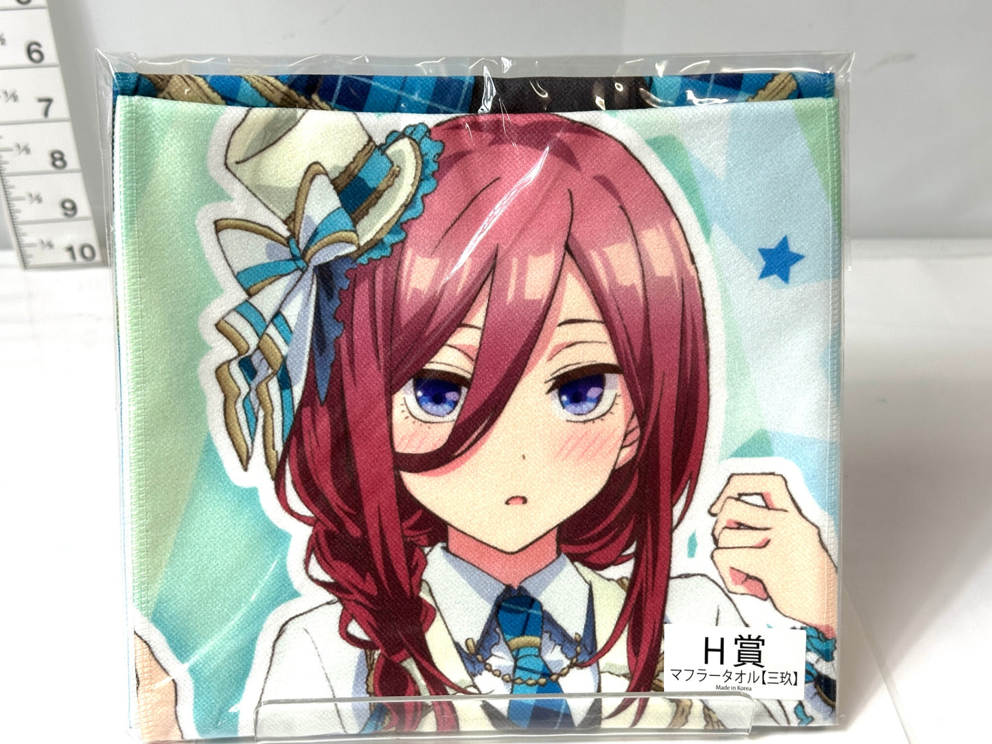 きゃらっとくじ 五等分の花嫁 LIVE マフラータオル 5枚セット F〜J賞中野一花 二乃 三玖 四葉 五月 10/1