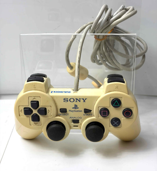 日焼け　SONY 純正 PS2 コントローラー デュアルショック2 セラミック・ホワイト DUALSHOCK2 SCPH-10010