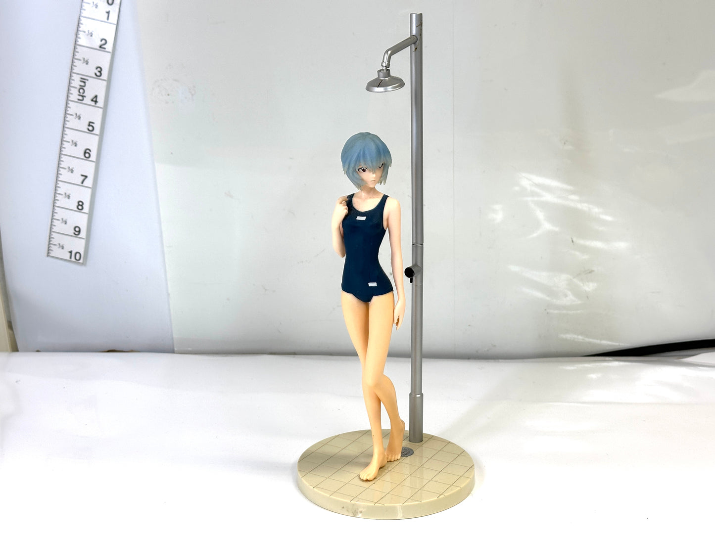 現状品 ヱヴァンゲリヲン新劇場版 プレミアムスクール水着フィギュア Ver.1.5 綾波レイ 9/3