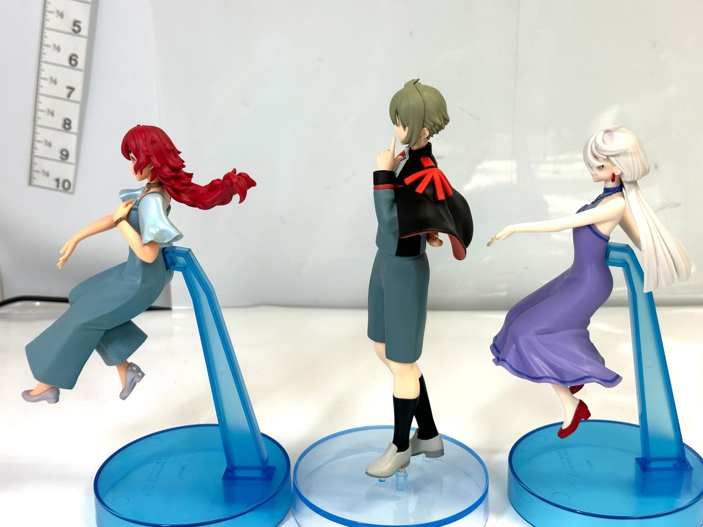 機動戦士ガンダム 水星の魔女 フィギュア 3体セット スレッタ・マーキュリー ミオリネ・レンブラン Season2 エンディングver. エラン・ケレス 強化人士5号 5/9