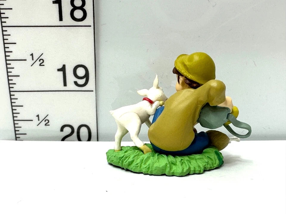 現状品 海洋堂 KAIYODO アルプスの少女ハイジ ミニヴィネットコレクション クララとヨーゼフ ペーターとユキちゃん 2個セット フィギュア 3/5