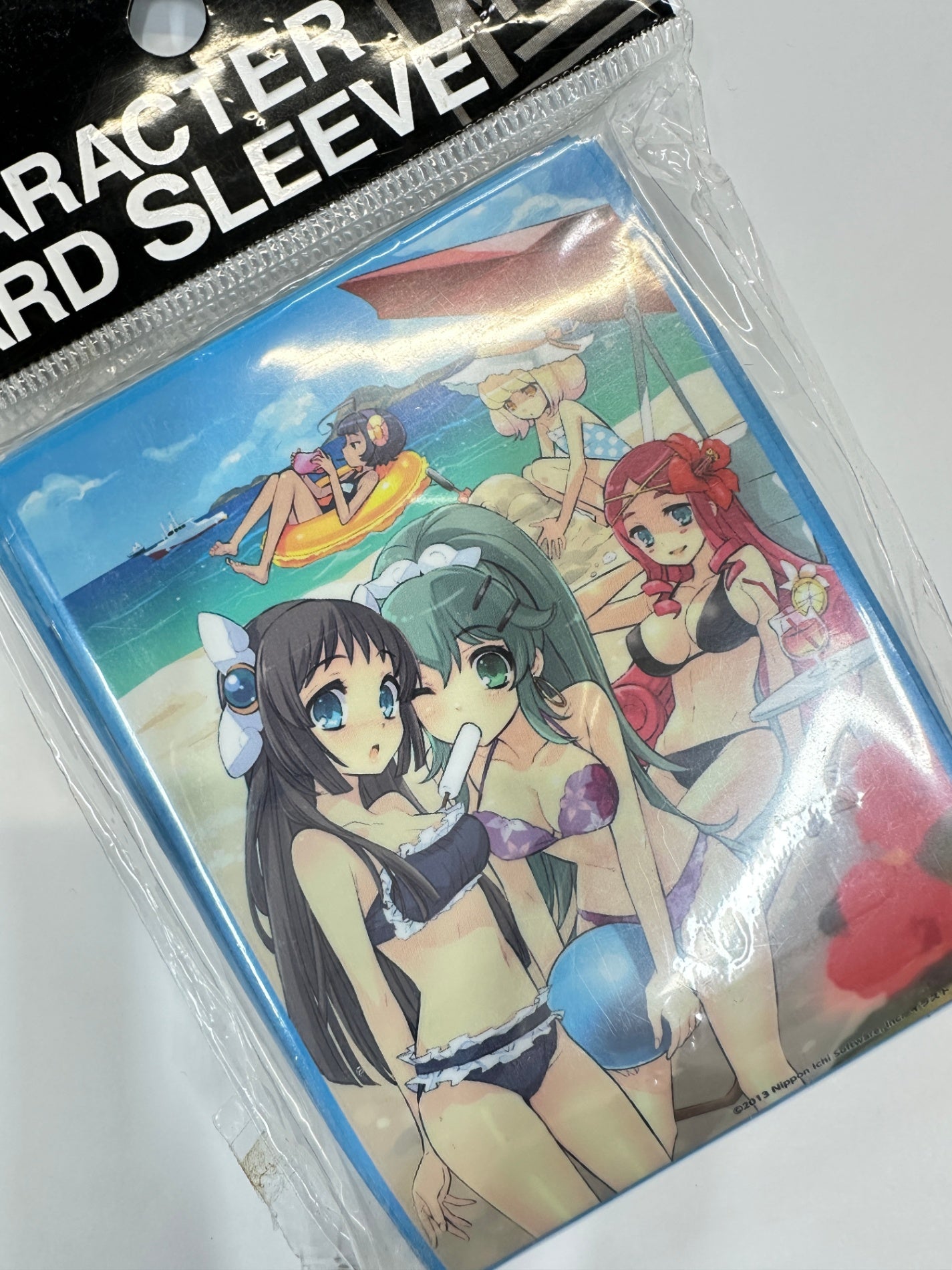 神様と運命革命のパラドクス スリーブ 水着イラスト 60枚入り Hobby Japan キャラクタースリーブ