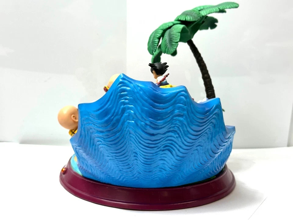 希少 レア 現状品 ドラゴンボール ジオラマフィギュア 海外限定 KAME HOUSE カメハウス 亀仙人 クリリン 悟空 Dragon ball 3/4