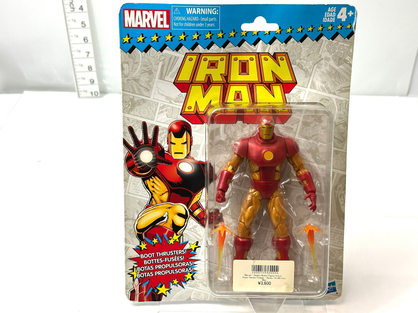 マーベル・コミック MARVEL ハズブロアクションフィギュア 6インチ スーパーヒーローズ・ヴィンテージ シリーズ1.0 アイアンマン 9/3
