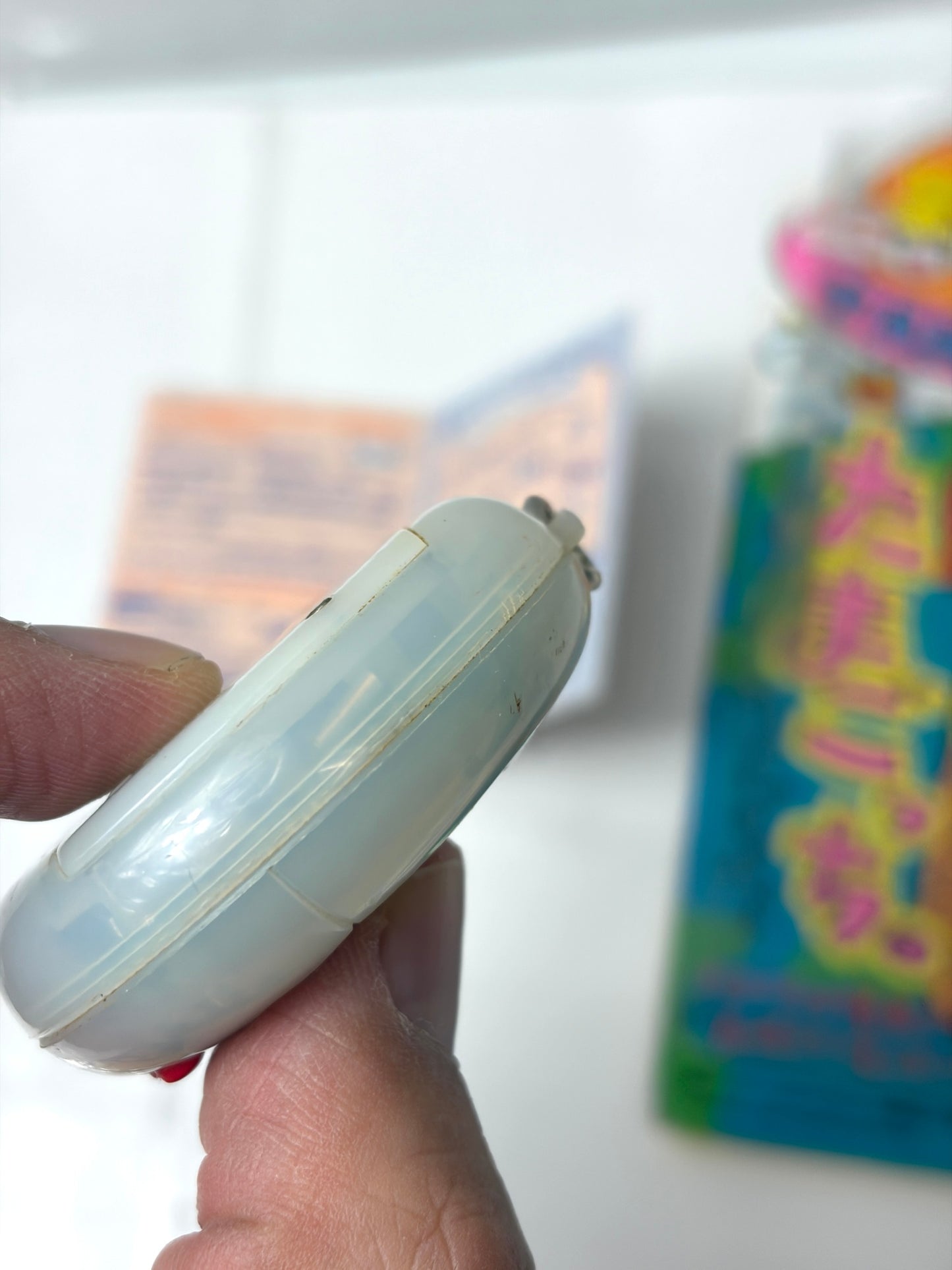 たまごっち 初代 グレー 赤ボタン 取説・台紙付き BANDAI 1997