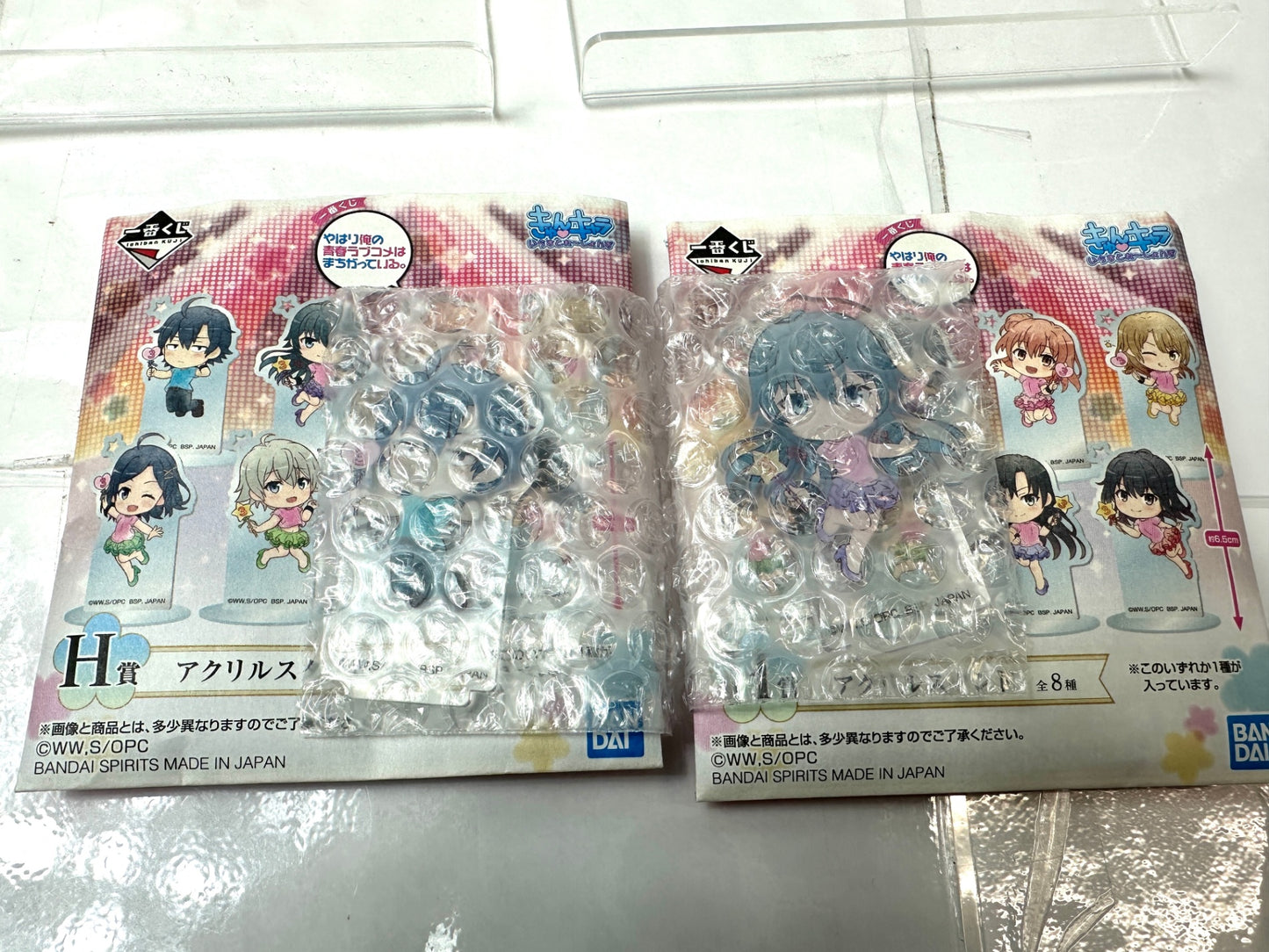 一番くじ やはり俺の青春ラブコメはまちがっている。完 H賞 アクリルスタンド 全6種 コンプリートセット 11/10