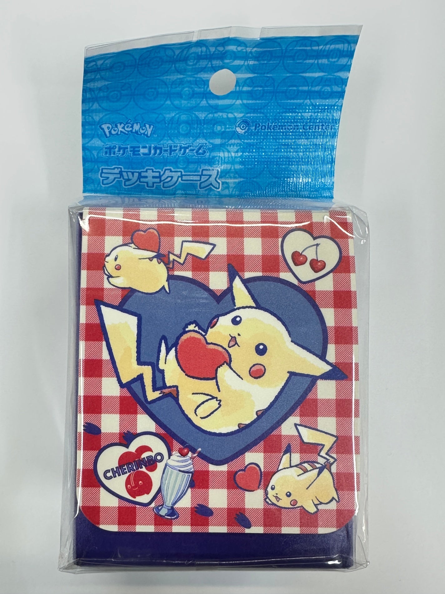 ポケモンセンターオリジナル ポケモンカードゲーム デッキケース ピカチュウとハート