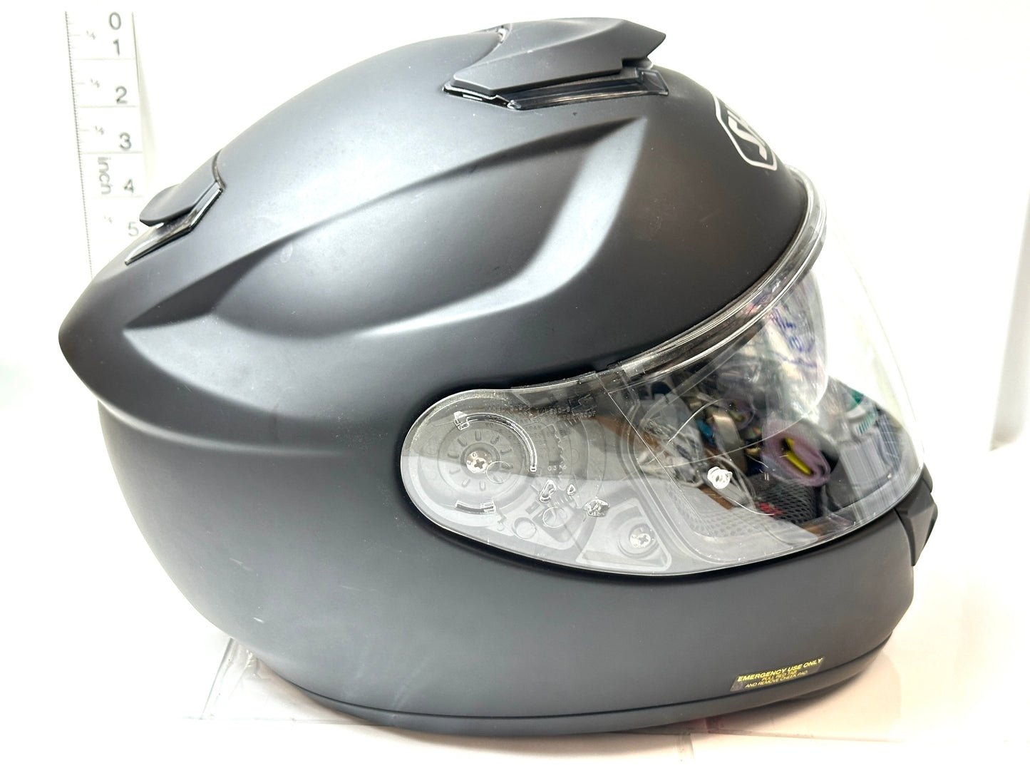 現状品 SHOEI GT-Air 2016年製 オートバイ・バイク ヘルメット 黒 ブラック Mサイズ 57cm 10/31