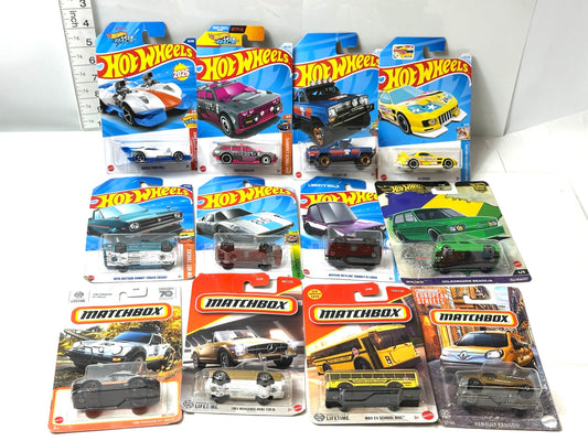 ミニカー12個セット Hotwheels ホットウィール MATCHBOX マッチボックス まとめ売り 10/3
