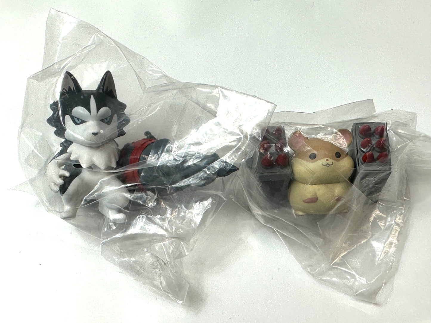 HMA 機動物2 フィギュア 6個 まとめセット タンクシャーク グレー/ブルー ドリルウルフ ハスキー ミサイルポッドハムスター ブラウン 1/29