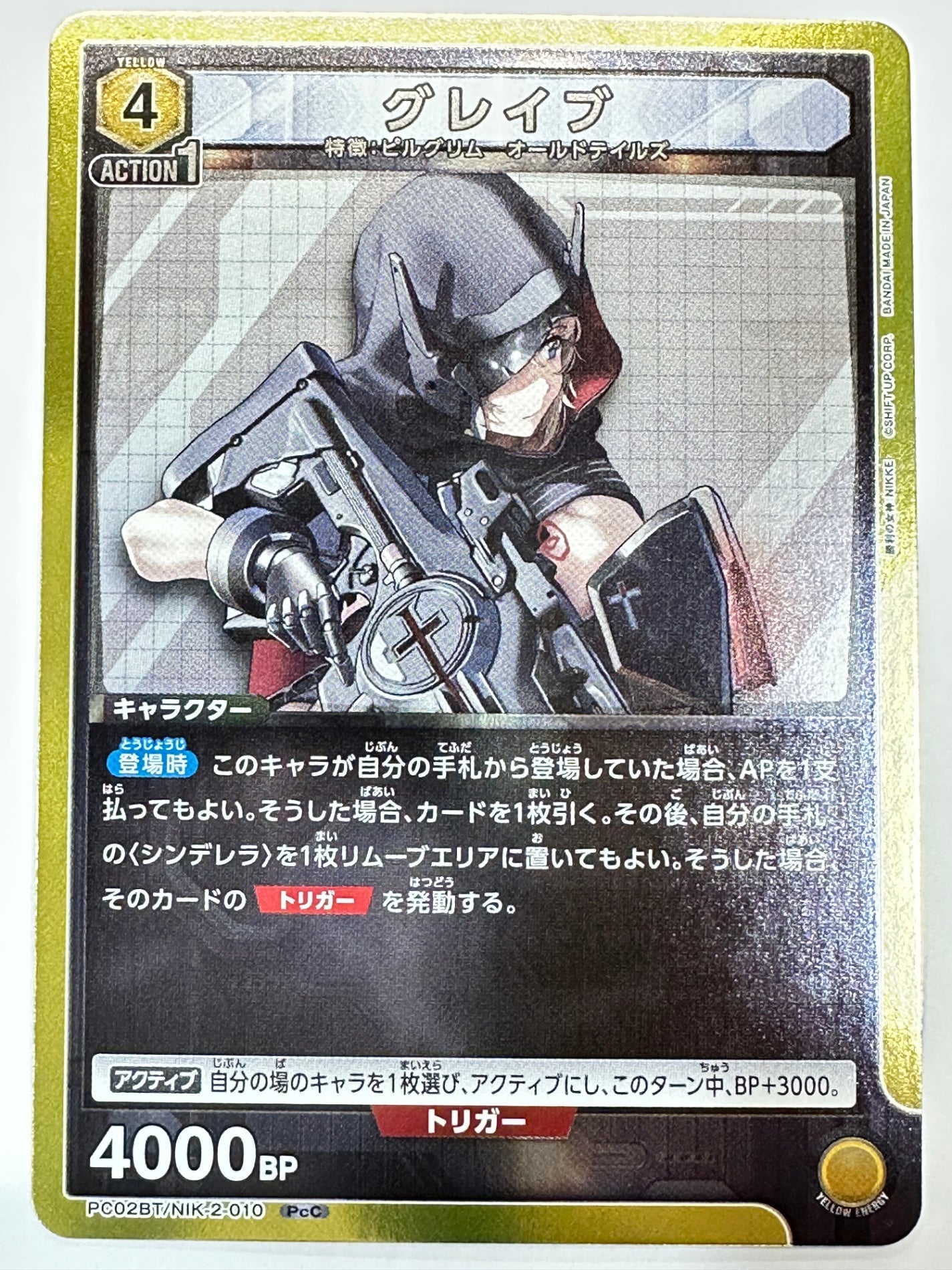 PC02BT/NIK-2-010PcC グレイブ