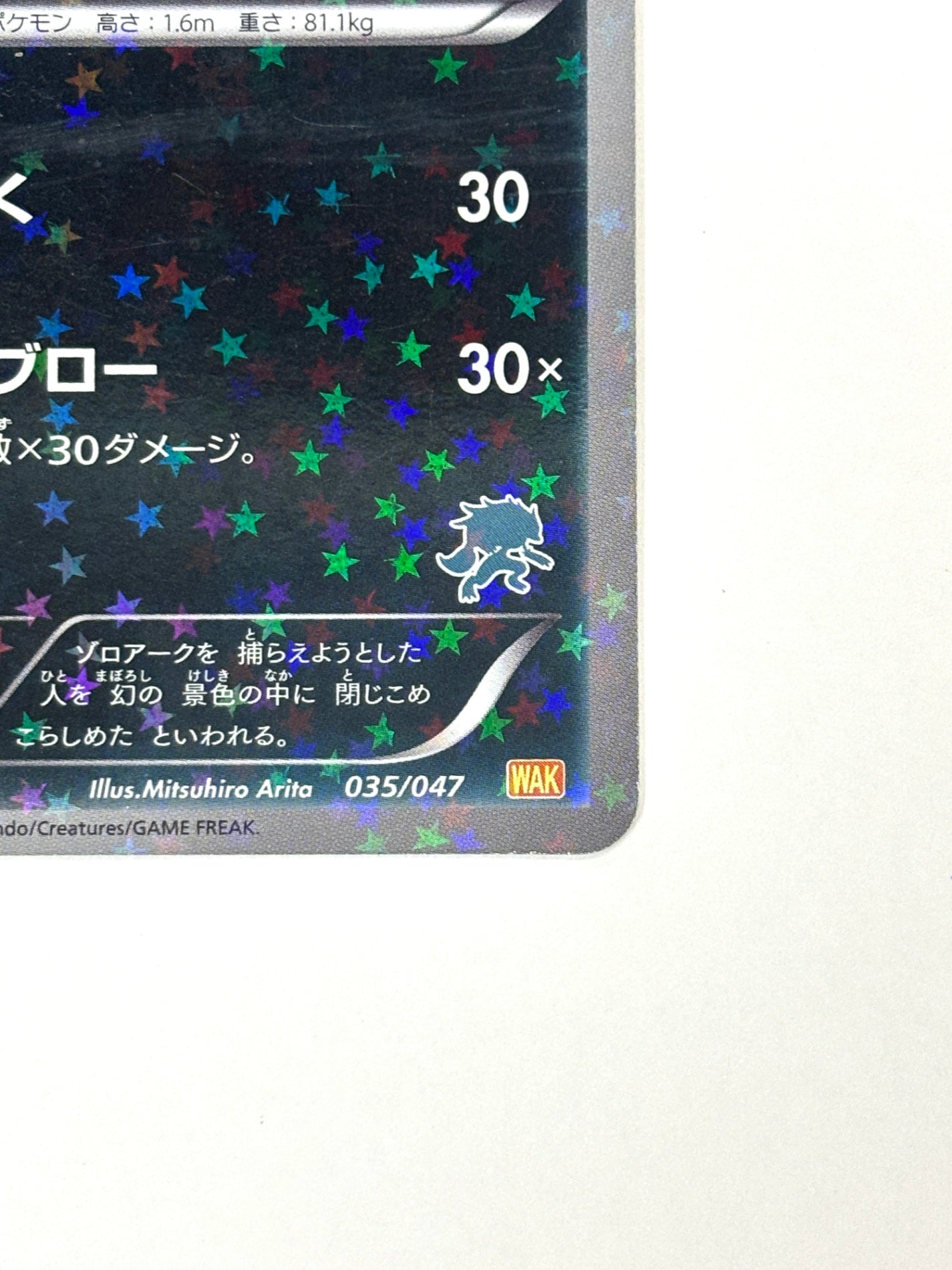 035/047 ゾロアーク(カード右下アイコン浅葱色)