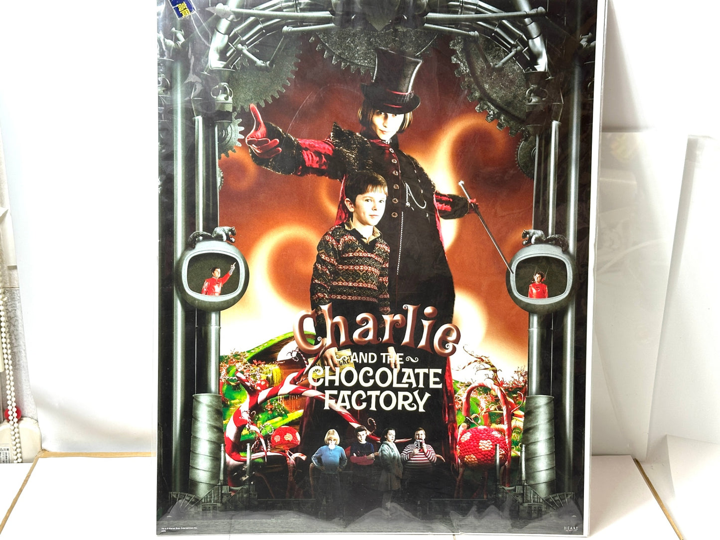 ティム・バートン チャーリーとチョコレート工場 コープスブライド ポスター 51cm×41cm 下敷き まとめセット 12/19